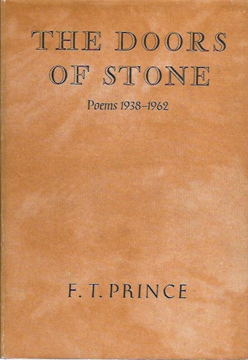 The Doors of Stone - Poems 1938-1962 by Prince, F.T.: Fine Hardcover (1963)  1st Edition, Inscribed by Author(s)